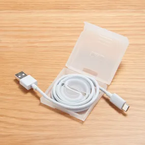 Polypropylene Cable Case With Stand - Clear