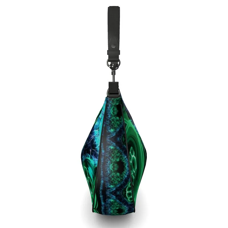 "Malachite" Custom Curve Hobo Bag