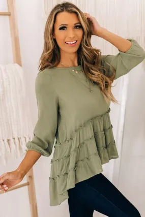 Raiano High/Low Blouse