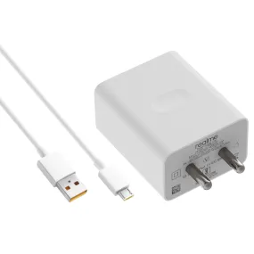 Realme 5S Flash Charge 2 Amp 10W Charger With Cable