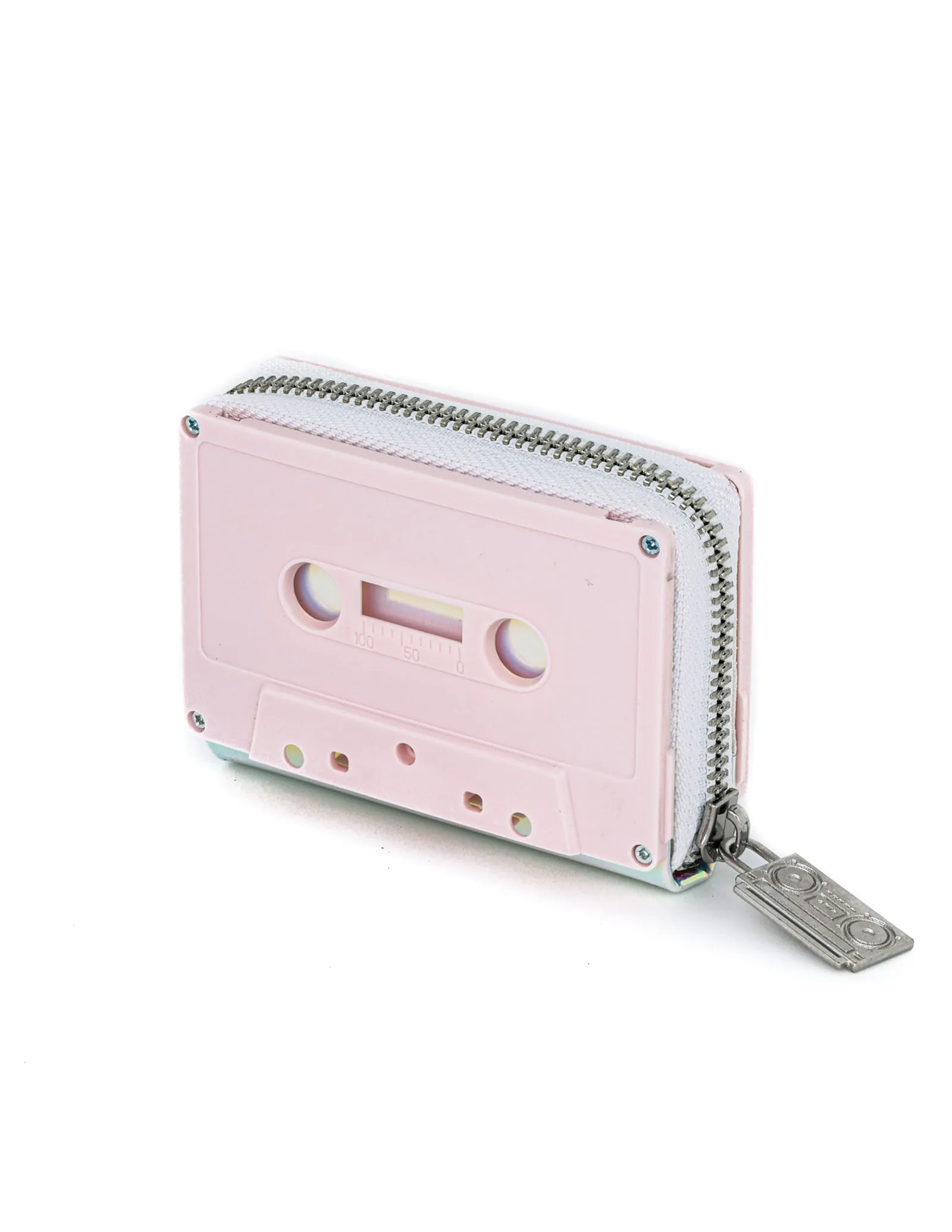 Retro Cassette Wallet | Pink Mattte