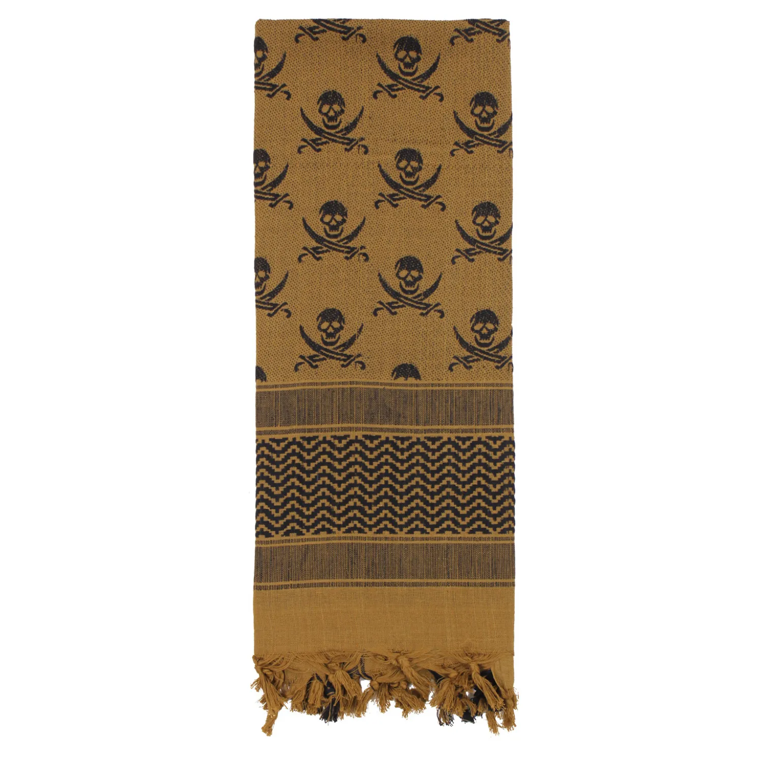 Rothco Skulls Shemagh Tactical Desert Keffiyeh Scarf