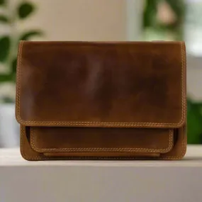 Rugged Earth Leather Organizer Purse