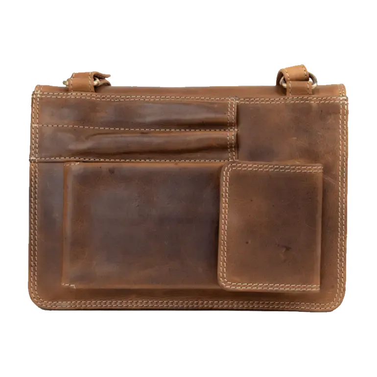 Rugged Earth Leather Organizer Purse