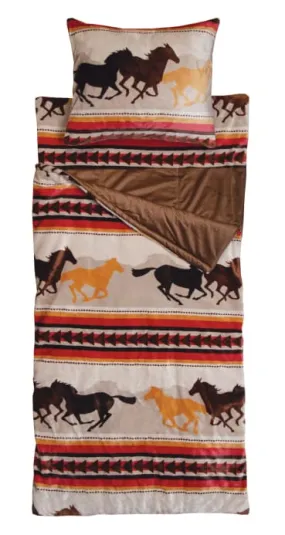 Running Horses Slumber Bag