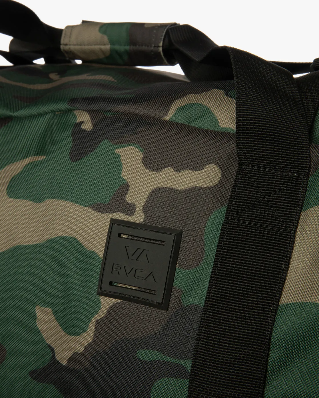 RVCA Skate 50L Large Duffel Bag IV  - Woodland Camo