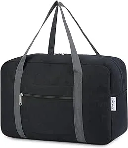 Ryanair Airlines Cabin Bag 40x20x25 Underseat Foldable Travel Duffel Bag Holdall Tote Carry on Hand Luggage Overnight for Women and Men 20L