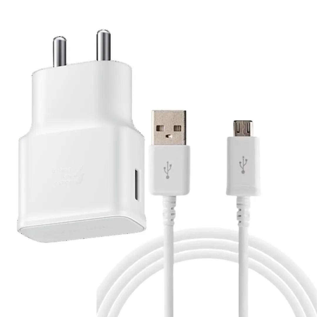 Samsung 15W Adaptive Mobile Charger With Adaptive Fast Cable White