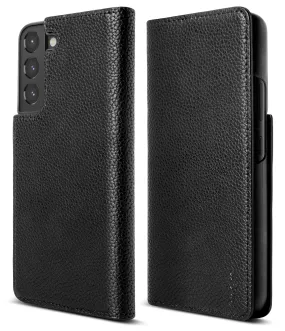 Samsung Galaxy S22 BacK Cover Case | Folio Signature Standard - Black