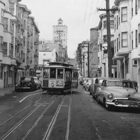 San Francisco Cable Car Canvas Wall Art