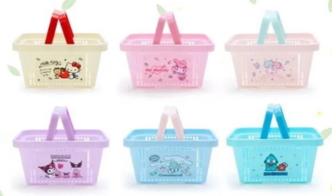 Sanrio Characters Mini Basket (Vintage Edition)