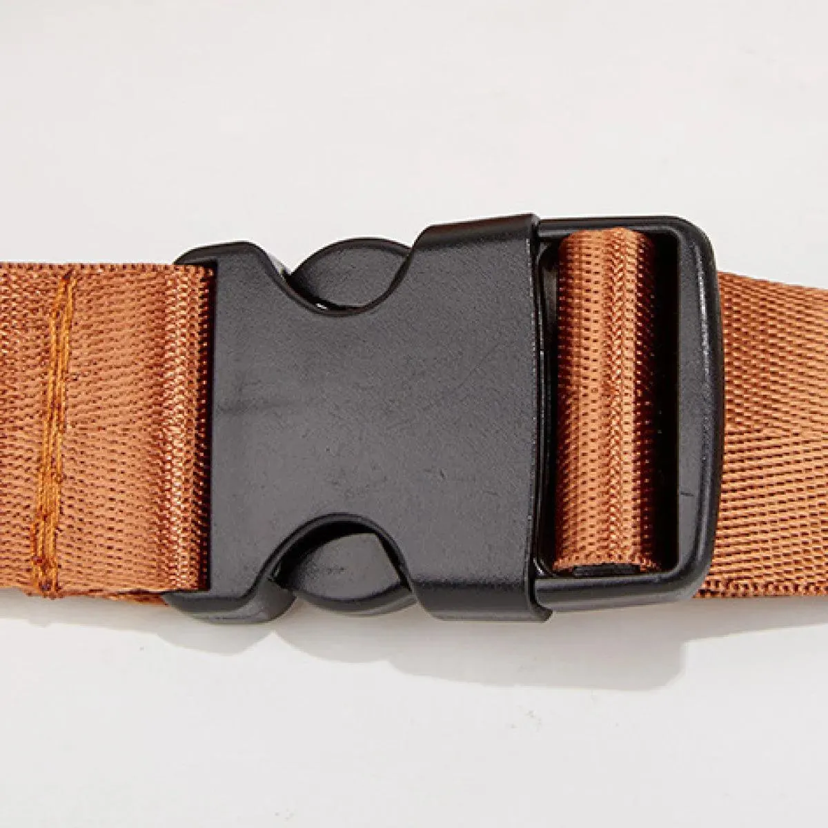 Simple Rhombus Pattern Crossbody Waist Bag