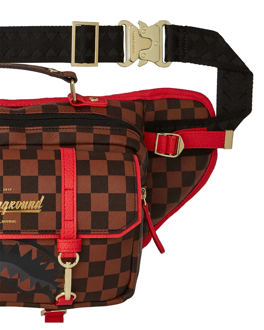 Sprayground Takeover Checkered Cross Body Bag