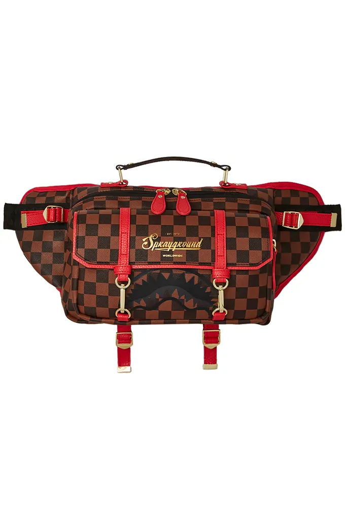 Sprayground Takeover Checkered Cross Body Bag
