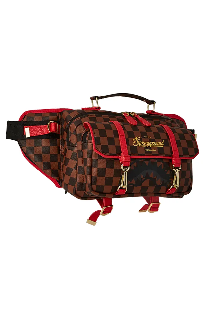 Sprayground Takeover Checkered Cross Body Bag