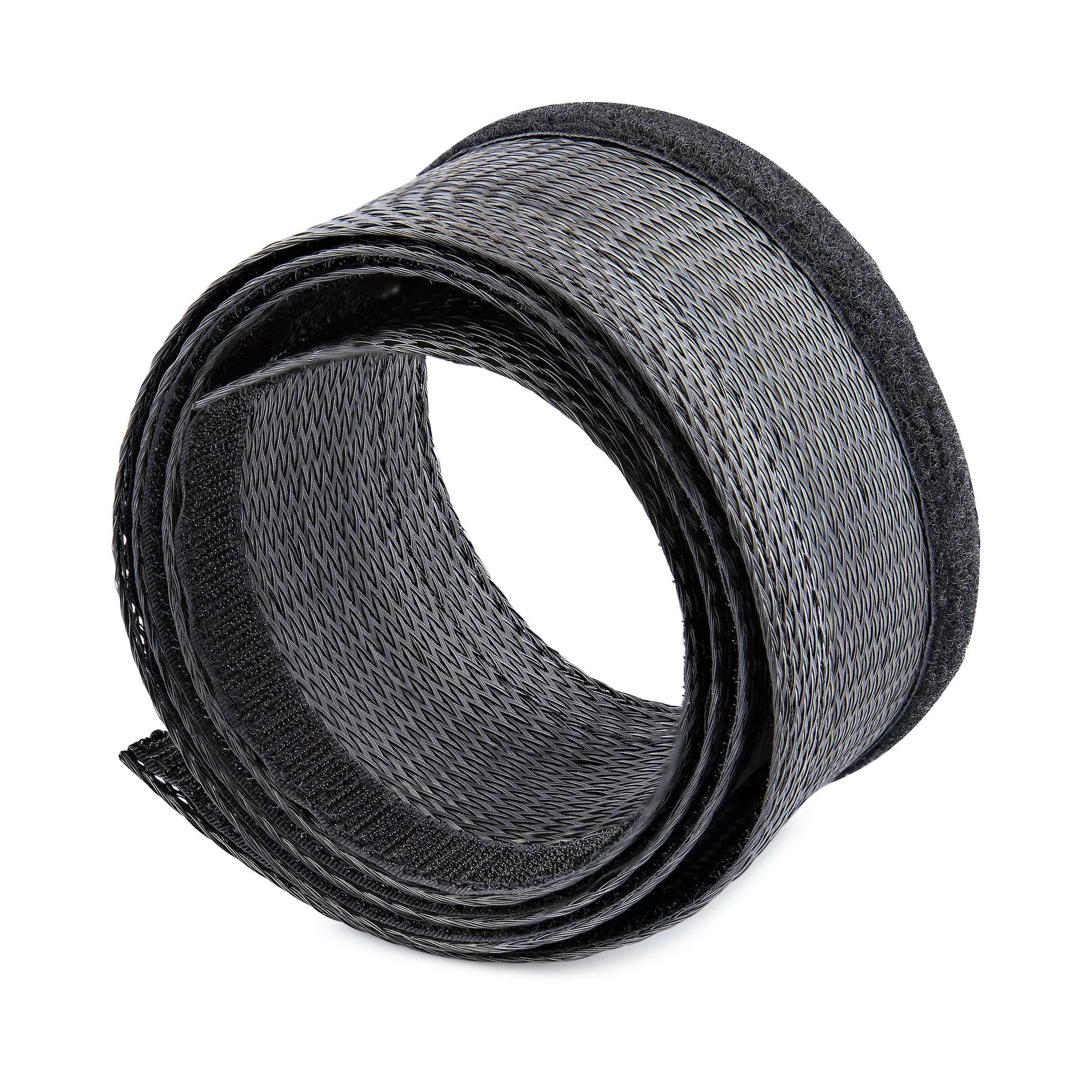 Startech.Com 10Ft (3M) Cable Management Sleeve, Trimmable Heavy Duty Cable Wrap, 1.2" (3Cm) Dia Polyester Mesh Computer