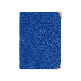 StingHD Diamond-Encrusted Rose Gold & Blue Stingray Leather Wallet