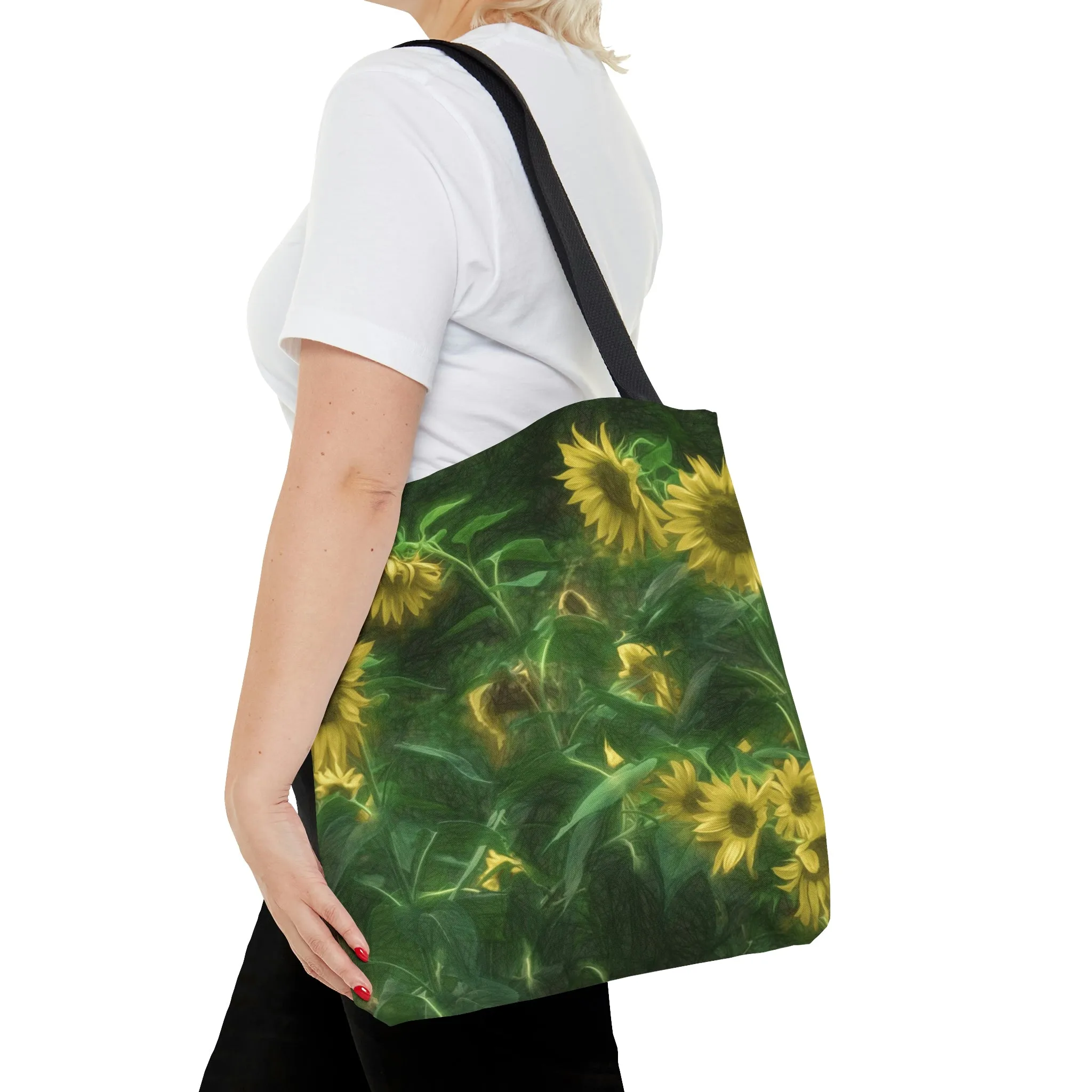Sunflower Family Art Tote