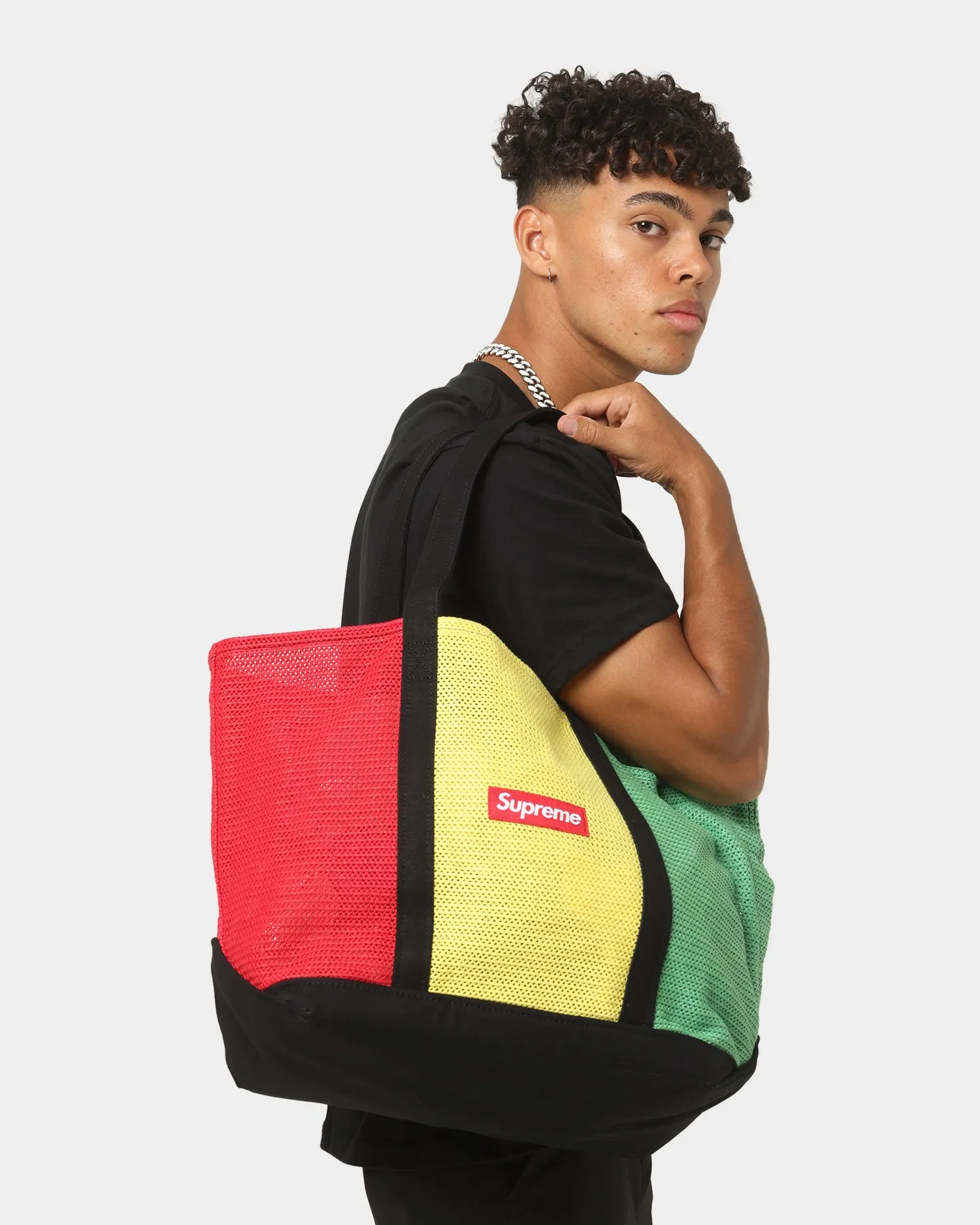 Supreme String Tote Multi-coloured