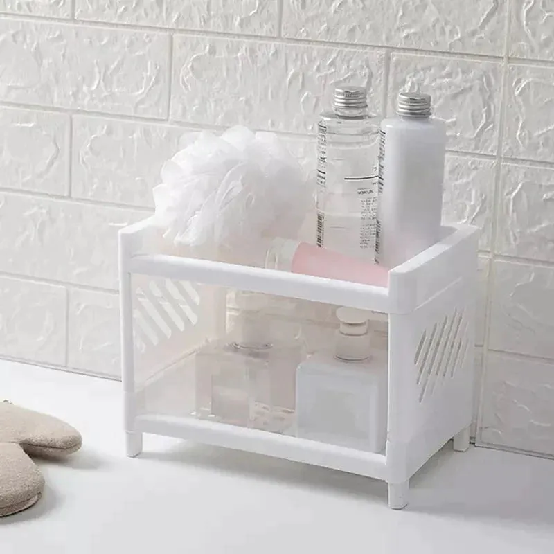Table & Desktop double-layer stationery storage rack