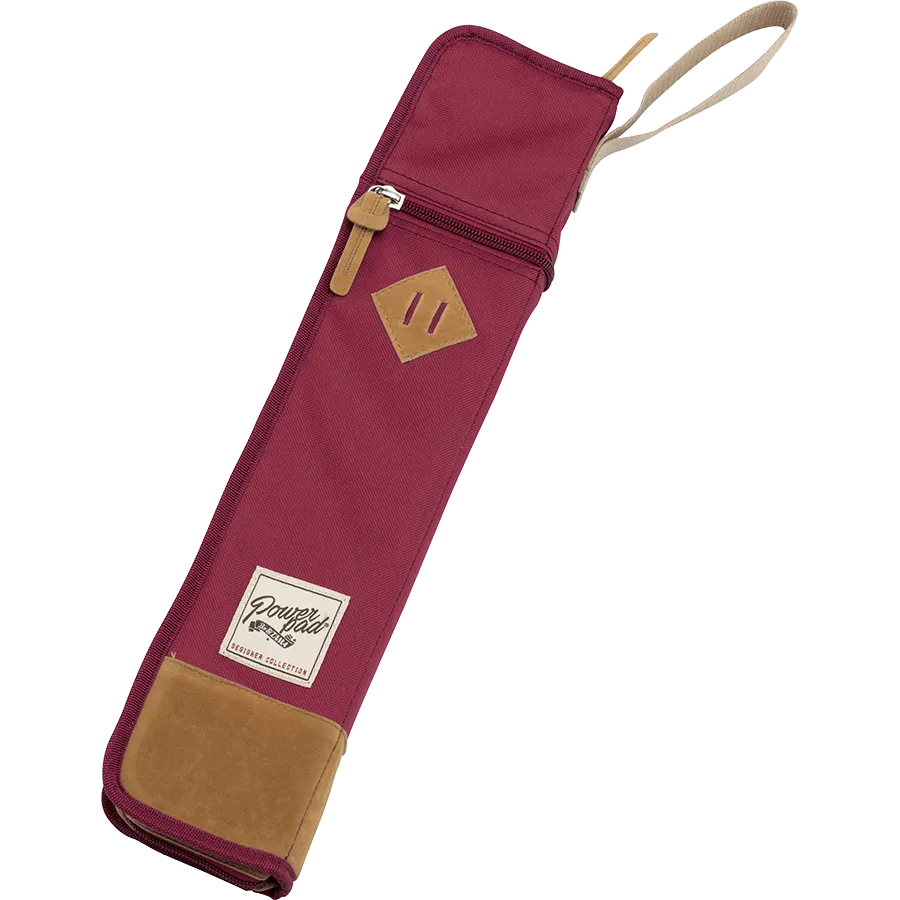 Tama TSB12WR Powerpad Designer Stick Bag, Small, Wine Red