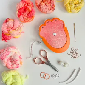 The Knit & Crochet Kit - Tangerine Twilight