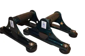 THICK GRIP / VERY AGGRESIVE KNURLING PUSH UP HANDLES (SET)