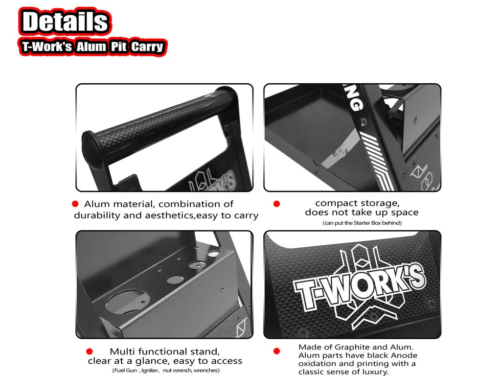 TT-102-A T-Works Aluminium Pit Box