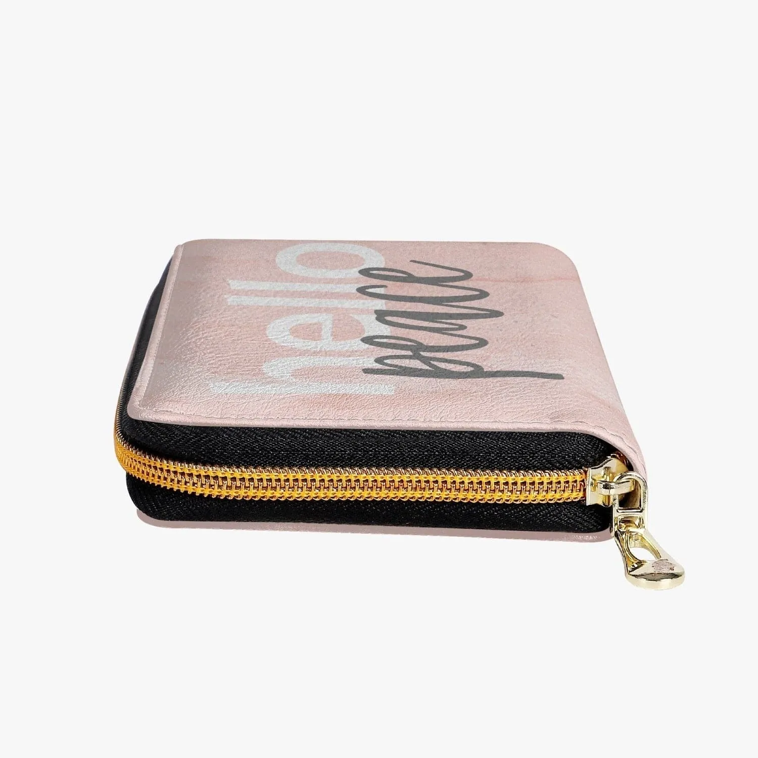 Uniquely You Zipper Wallet - Purse / Pearly Pink Peace Print