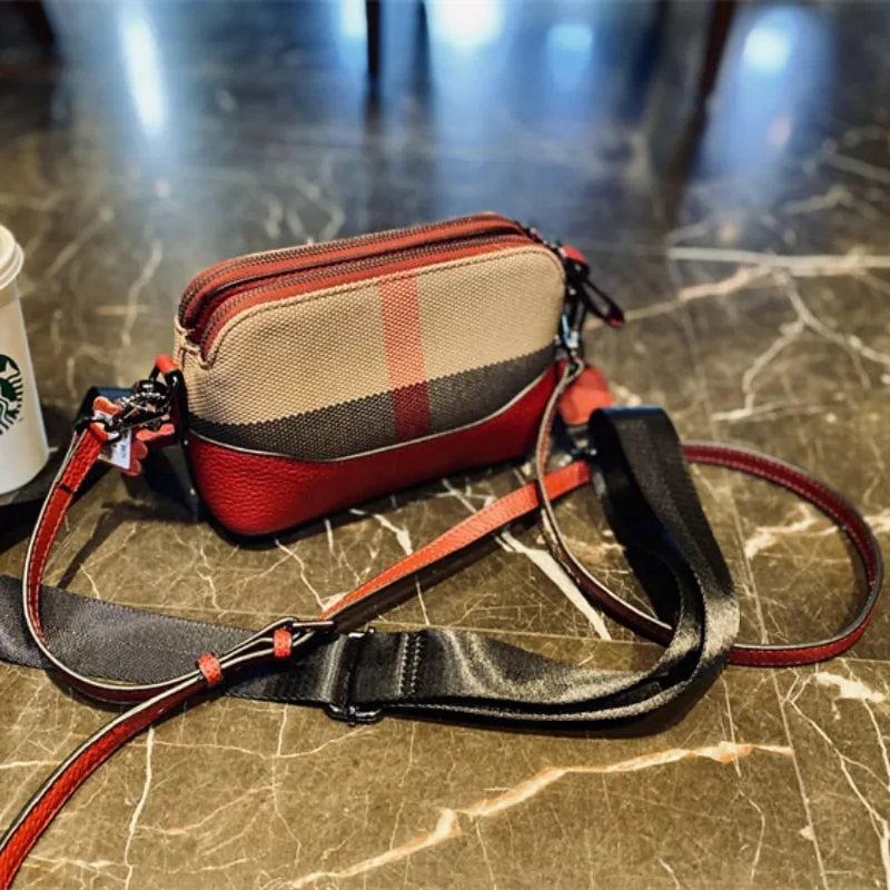 Uniwim Genuine Leather Casual Crossbody Bag For Women 2023 New Luxury Shoulder Bag Messenger Fashion Brand Designer Trends Handbag