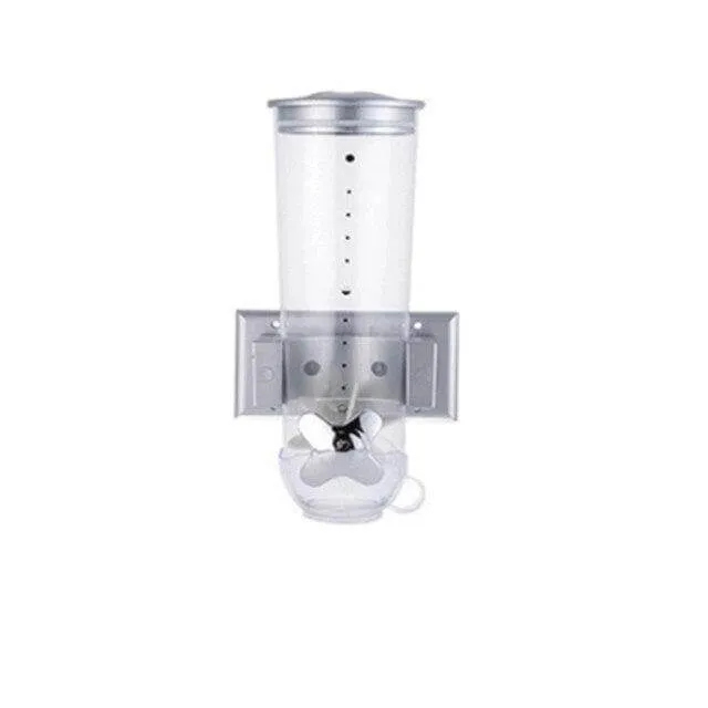 Wall-Mounted Transparent Cereal Dispenser