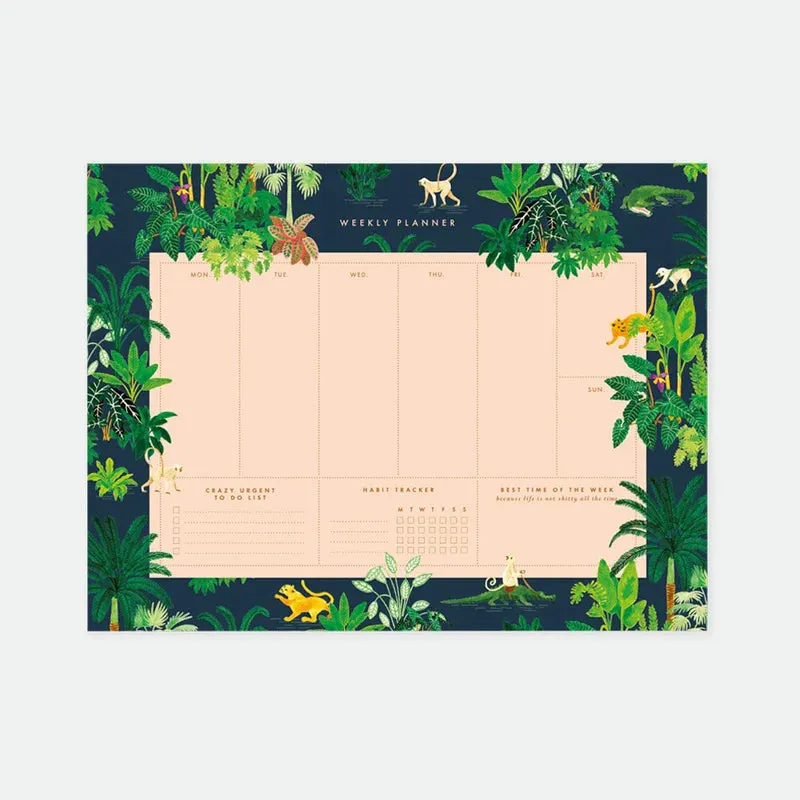 Weekly planner - Croco Wild