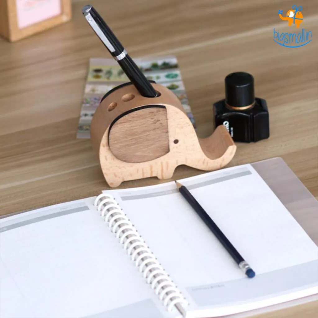 Wooden Elly Desktop Organizer