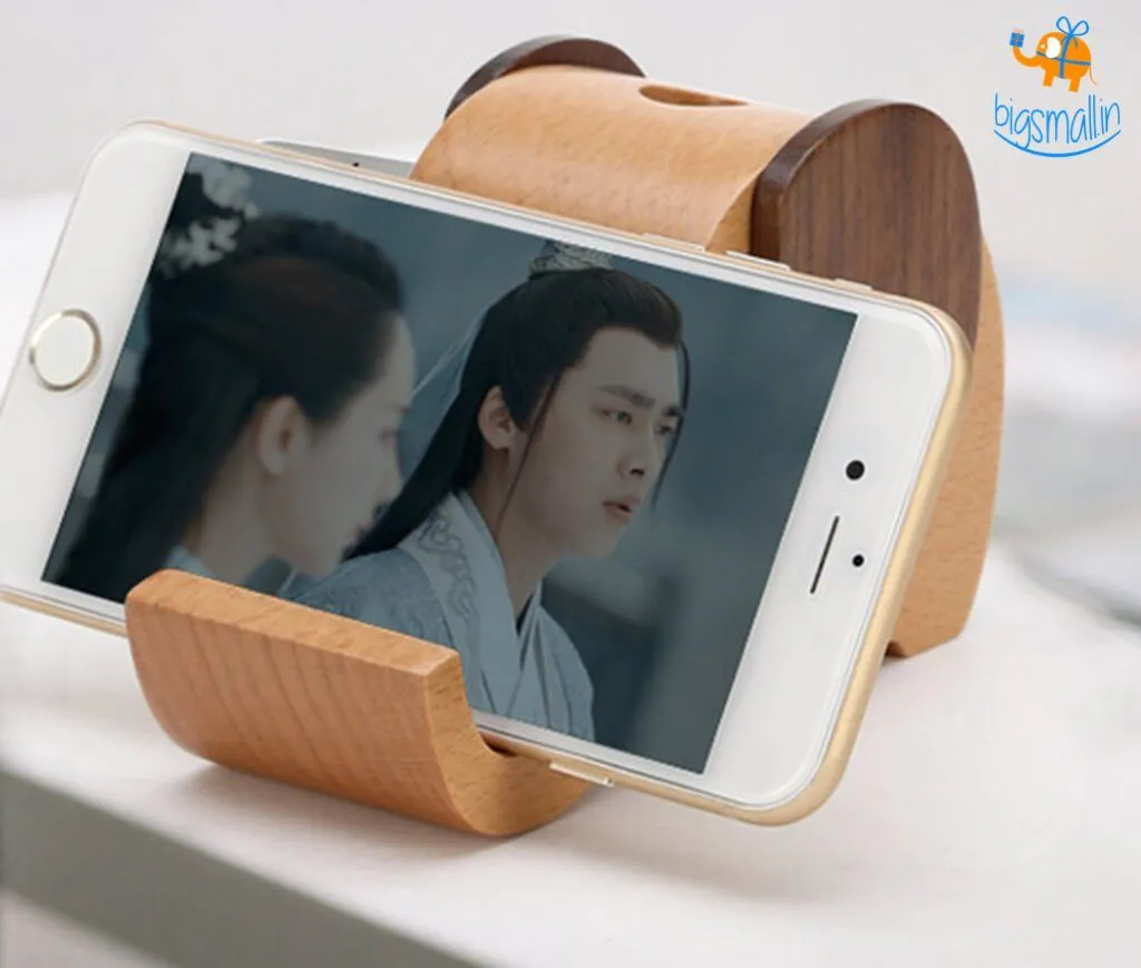 Wooden Elly Desktop Organizer