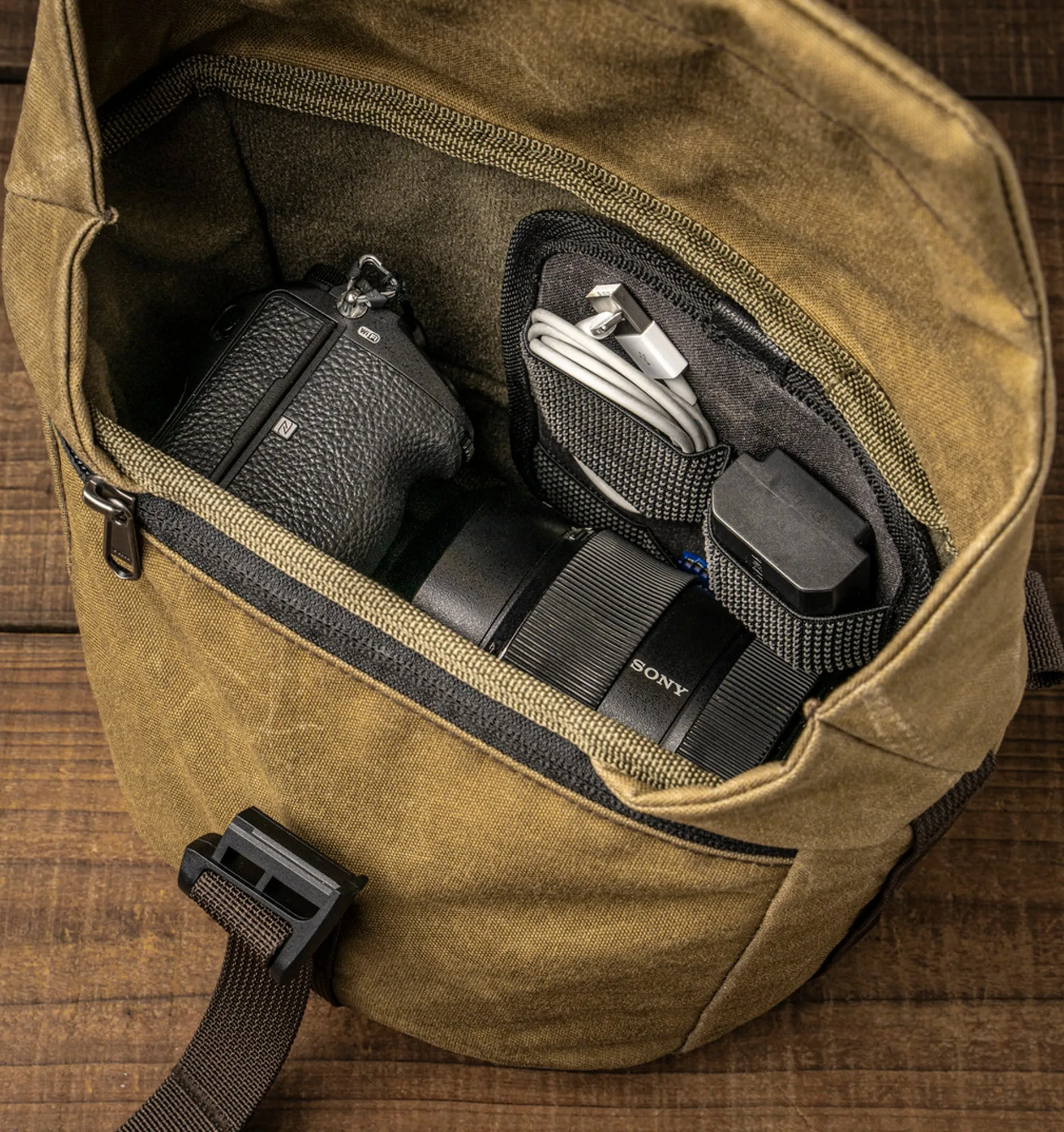 Wotancraft Pilot Travel Camera Bag 3.5L